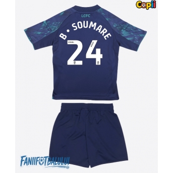 Leicester City Boubakary Soumare #24 Echipament de Fotbal Replică 2025-26 Copii Deplasare (+ Șorturi)